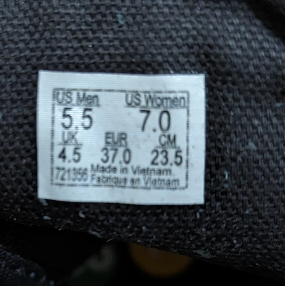 Vans Old Skool NYC 66 Subway Black Leather Fashion Casual Sneakers sz Women's 7 - Picture 11 of 11